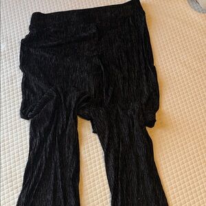 Soho Luxe Black Velvet Trousers